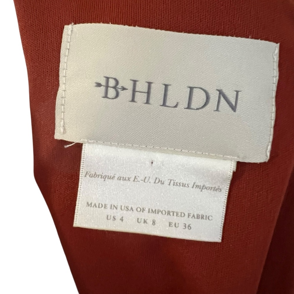 NWT BHLDN Chelle Maxi Dress - Burnt Orange Sz 4 - Picture 7 of 7
